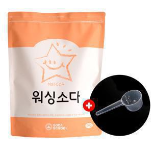 아기옷 깨끗하게 해주는 탄산 워싱소다 3kg+원형컵 계량스푼 1개