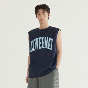 [커버낫] 쿨 코튼 아치 로고 슬리브리스 CO2602STS1