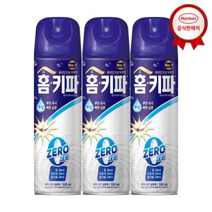 홈키파 제로 에어졸 살충제 스프레이형 500mlx3개