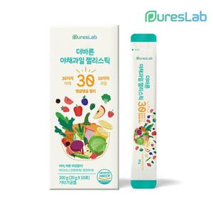 퓨어스랩 더바른 야채과일 젤리스틱 20g x 60포 (6박스)