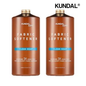 쿤달 시그니처 3배 초고농축 리치 퍼퓸 엑스퍼트 섬유유연제 클린솝 1580ml x2개