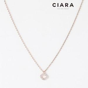[씨아라]CIARA 14K Maclodio 풀샤이닝 클로버링 목걸이(GoldPlated)