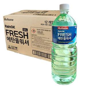 슈마켓 불스원 후레쉬 에탄올 워셔액 한박스(12개입) WFIT09H