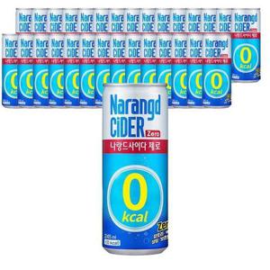 동아오츠카 나랑드 사이다 245ml X 30캔 제로탄산 칼로리