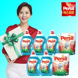 퍼실 엑스퍼트 삶음파워 맥스 2.5L 5통 + 1.8L 2팩 (일반&드럼 겸용)