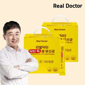 리얼닥터 닥터픽 생 유산균 180포X2박스