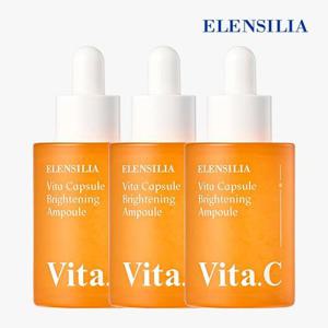 [엘렌실라] 기미&잡티OUT! 임상有 비타 캡슐 미백 앰플 30ml 3개