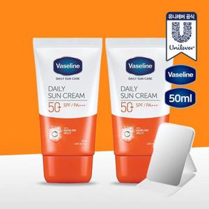 [무료배송] 바세린 데일리 선크림 50ml 1+1 + 사은품 증정