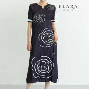 [플라라]플라라 (88까지)플리츠화이트로즈원피스