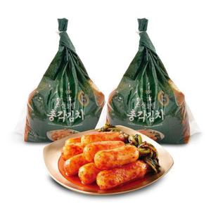 [피코크]조선호텔 특제육수 총각김치 3kg(1.5kg2팩)