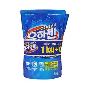 [유한락스]유한젠 산소표백제 1kg + 1kg