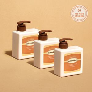 [넛세린] 슈퍼 넛 무향 바디로션 언센티드 500mlx3개