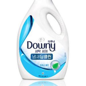 다우니 세탁세제 냄새 딥클린 파워1.9L용기(겸용) WD92B96
