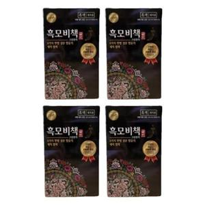 리엔 흑모비책 골드 새치 염색약 흑색 90g 4개