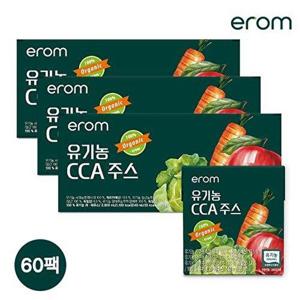 [이롬]유기농 CCA주스 60팩(140ml20입3)