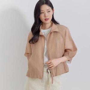 [지센]지센 HC41 크리즈 메쉬패치 코트 LCCAQ324PE (49164831)