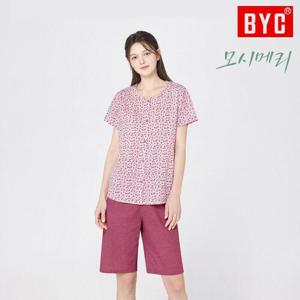 [BYC]BYC 모시메리 여름 잠옷 세트 상하의 여름 쿨링 통기성 홈웨어