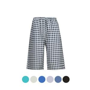 [파파브로] 남성 인견 체크 7부 바지 6컬러 HW-UW-7101