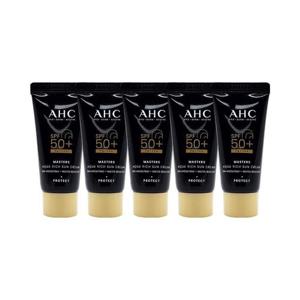 [AHC]AHC 마스터즈 아쿠아 리치 선크림 대용량 썬크림 여행용 10ml 5개
