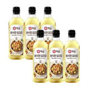 [CJ]백설 바삭한 요리유 900ml x6개