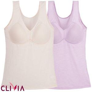 [크리비아]슬럽 인견 몰드 브라런닝 브라탑 clg4588A