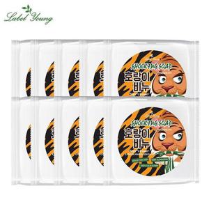 [라벨영]호랑이비누(쇼킹솝 카밍버전) 100g / 7개 + 3개