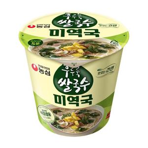 농심 후루룩 쌀국수 미역국 74g X 12개