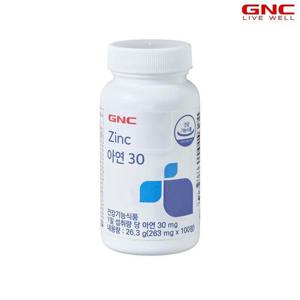 갤러리아_[GNC] 아연 30 (100정) 100일분_56729