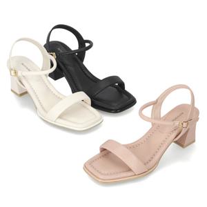 [정상가 159,000원] 엘칸토 여성 메리제인 힐 샌들 6cm LCWW99I426
