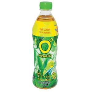 시원한 라임 그린티 0° 455ml  베트남 음료