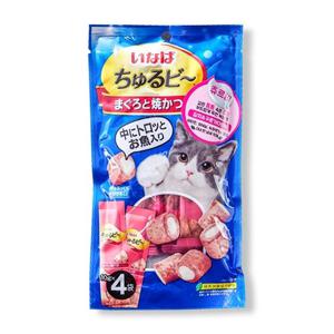 이나바 QSC-271 고양이츄르비 참치구운가다랑어 10g x 4p