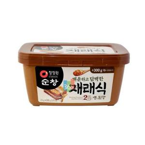 [JH30N3P0_52ER]청정원 재래된장 재래식 생된장 2kg