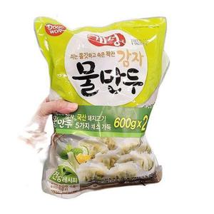 동원 감자물만두 600g x 2 x 1개 d48458