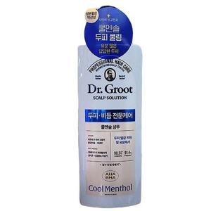 닥터그루트 스칼프 솔루션 쿨맨솔 샴푸 700ml x 1개 28915