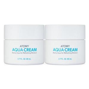 애터미 아쿠아 수분크림 80ml 2개