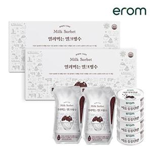 [이롬]얼려먹는 밀크빙수 24팩+통통단팥 4캔