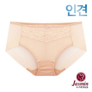 [자스민by비너스]인견 레이스 헴누디삼각팬티1종(JPT1265)95-105