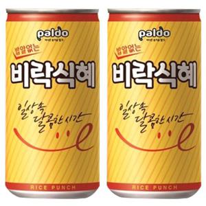 팔도 밥알없는 비락식혜 175ml x 90캔 전통음료 쌀음료