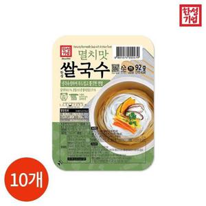 갤러리아_한성기업 멸치맛 쌀국수 92g x 10개