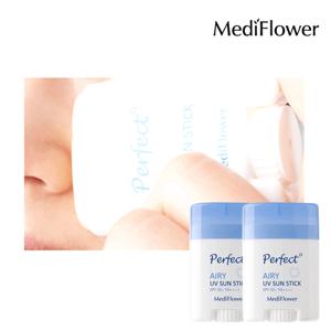 [정가 50,000원] 메디플라워 퍼펙트 에어리 유브이 선스틱 23g 1+1