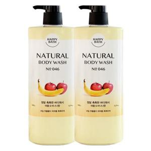 [해피바스]해피바스 정말 촉촉한 바디워시 900g x2