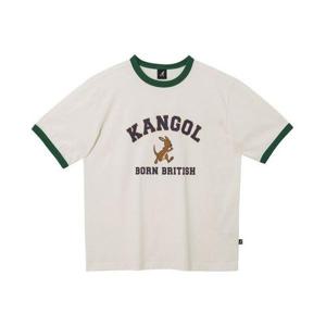 갤러리아_[캉골] 플레이 로고 링거 티셔츠 2775 아이보리 (KRECST27750)