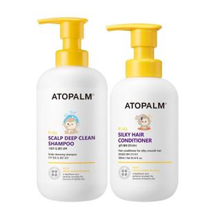 아토팜 키즈 스칼프 딥 클린 샴푸 460ml+키즈 실키 헤어 컨디셔너 300ml