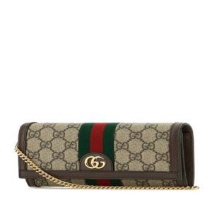 해외배송 26SS 구찌 오피디아 WOC 체인 지갑 772309 96IWG8745 Brown