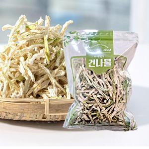 초록초록팜 제주 건강나물 무말랭이 400g (200g x 2개) 아삭한 제주무우말랭이 PS