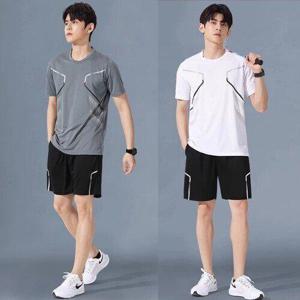 [블로썸스틸]여름 남자 트레이닝 츄리닝 체육복 반팔 반바지 세트