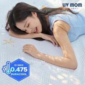 리브맘 접촉냉감 육각셀 듀라쿨 아이스쿨링 냉감패드 퀸