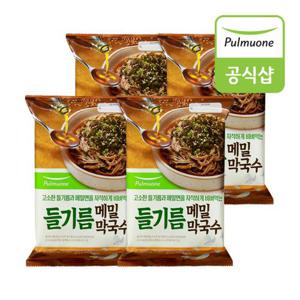 풀무원 들기름 메밀막국수 2인분(391g) x 4개