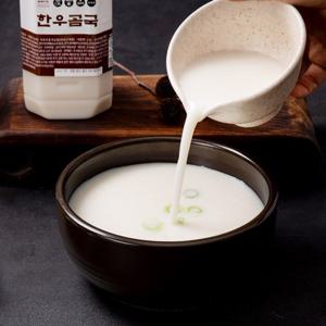 농부미학 한우사골곰국 1.5L x 4병 진한 국물 보양식