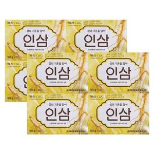 [해피바스]크리오 동산씨앤지 인삼비누 90g 4입 x2